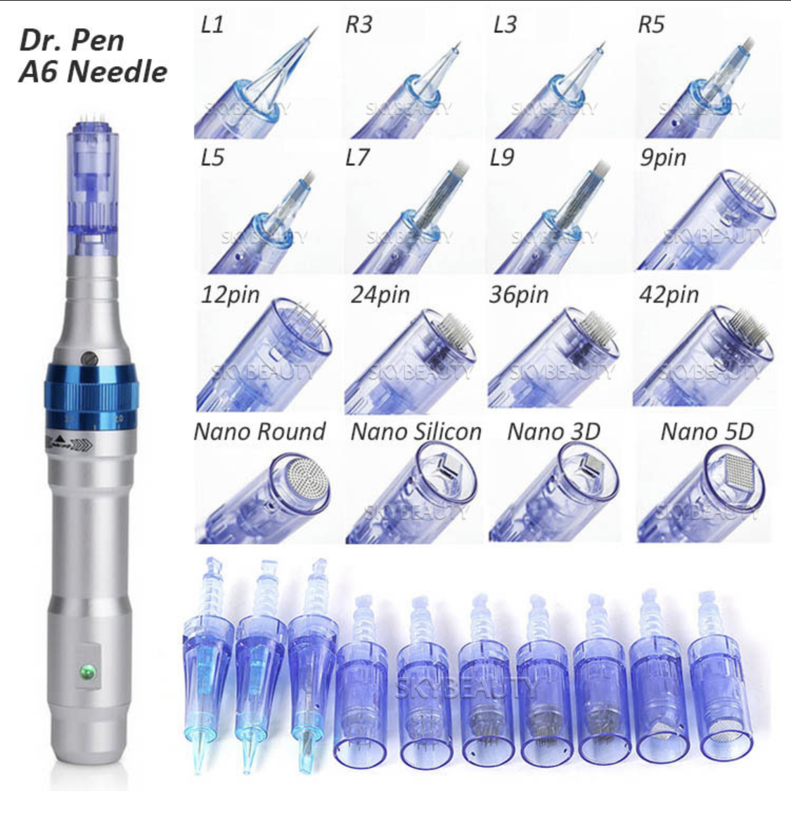 ​Dr.Pen A1/ A6 needle cartridges